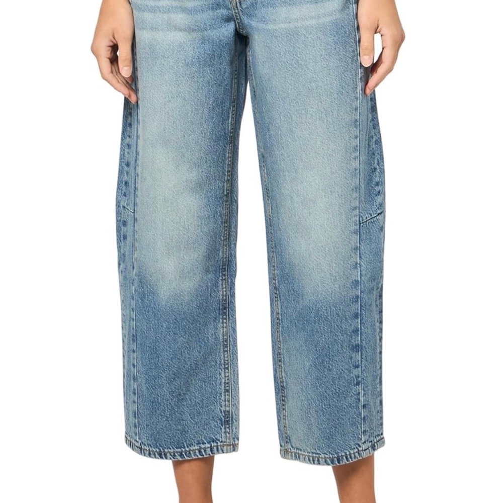 EUC Lucky Brand Barrel Leg Jeans Size 27